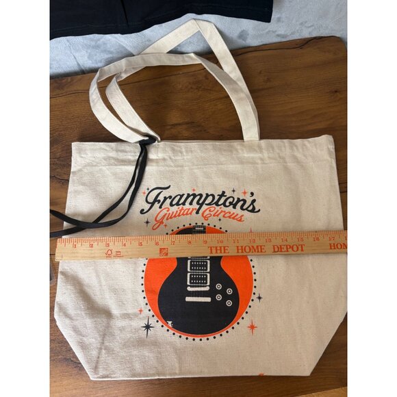 NEW Frampton's Guitar Circus T-Shirt & Canvas Tote Bag Set w/ VIP Lanyard Tour - Picture 9 of 10